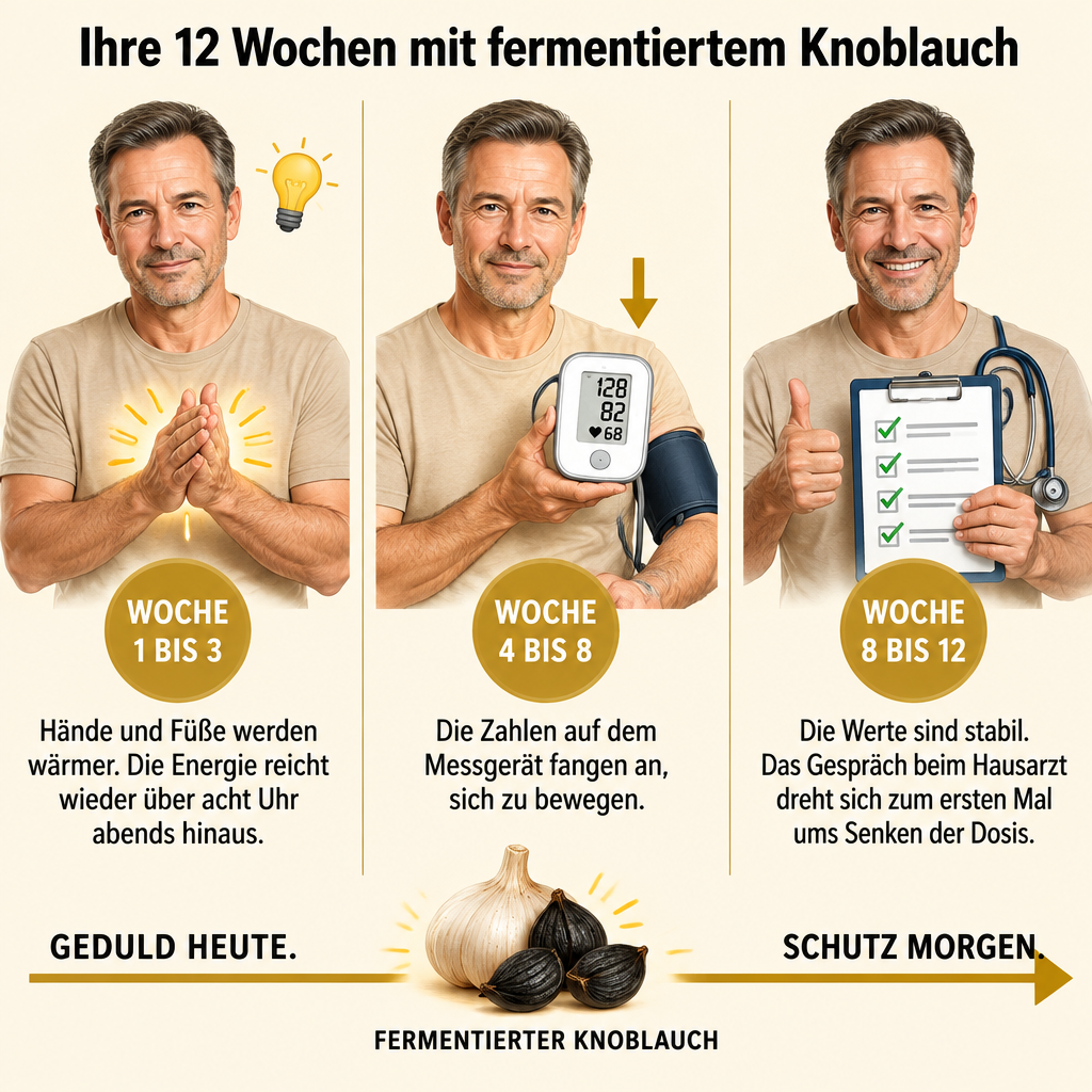 Ihre 12 Wochen mit fermentiertem Knoblauch