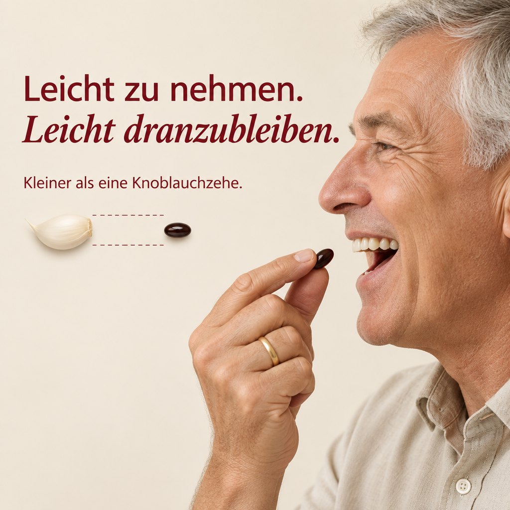 Leicht zu nehmen. Leicht dranzubleiben.